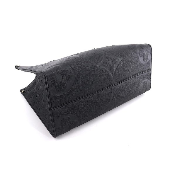 Louis Vuitton Monogram Emplant Onthego MM Shoulder Bag Noir - Picture 4 of 8